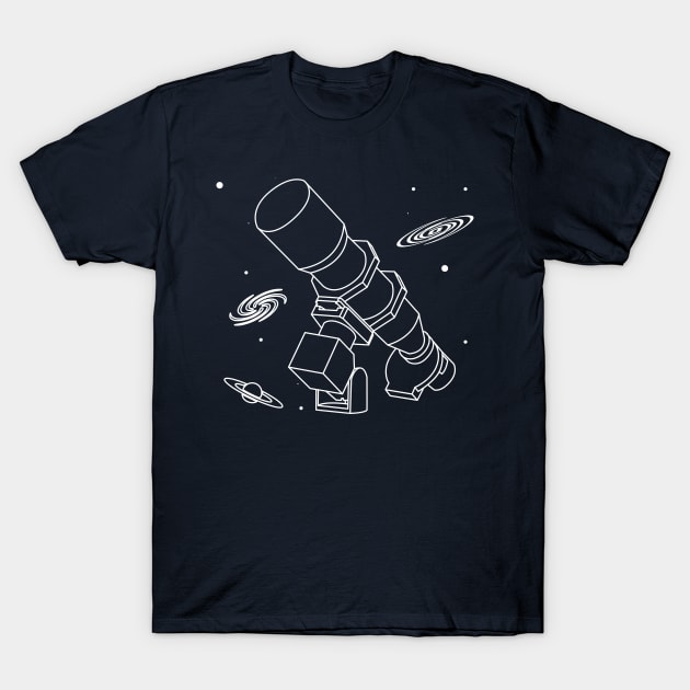 Telescope T-Shirt by StarlightHunter.com